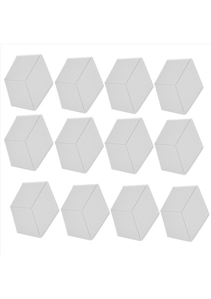 Ses Yalıtımı ve Akustik Için 12 Paket Akustik Köpük Kendi Yapışkanlı Ses Geçirmez Paneller (Beyaz) (Yurt Dışından) fiyatları