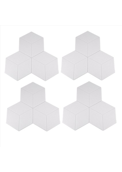 Ses Yalıtımı ve Akustik Için 12 Paket Akustik Köpük Kendi Yapışkanlı Ses Geçirmez Paneller (Beyaz) (Yurt Dışından) modelleri