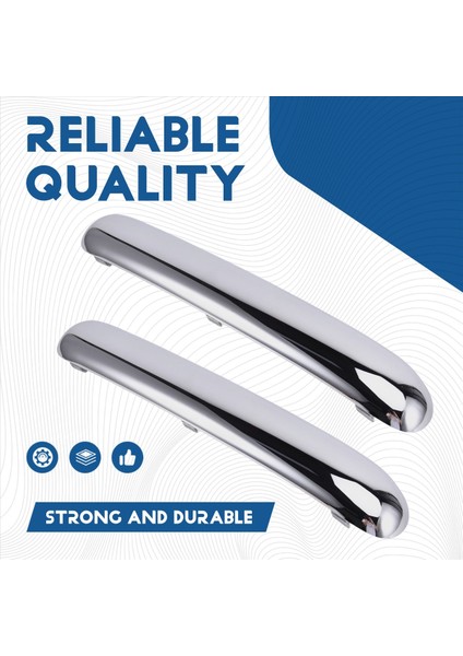 Ön Tampon Trim Sol ve Sağ Taraf 51116800143 51116800142 Mini Cooper R50 2001-2004 Gümüş Için (Yurt Dışından) indirimleri