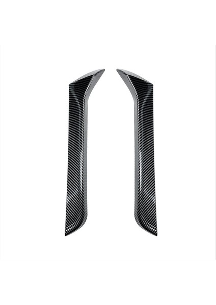 Araba Arka Pamuk Yan Spoiler Canards Vw T-Roc 2017-2024 Arka Ön Cam Yan Kanat Trim Sticker B Için (Yurt Dışından)