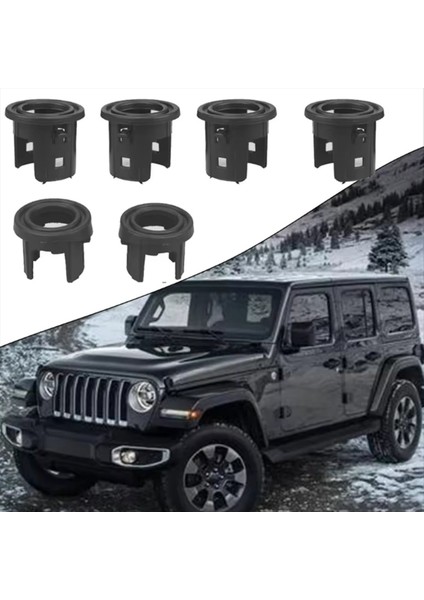 Araba Ön Radar Sensörü Montaj Tampon Radar Sensör Destek Tutucu Jeep Wrangler Jl 2018-2024 (Yurt Dışından) modelleri