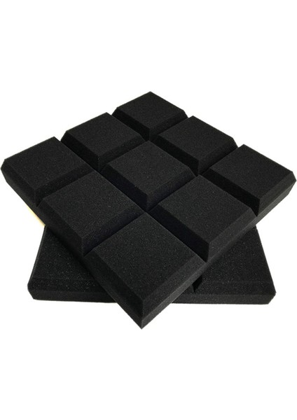18 Paket 30X30X5CM Akustik Köpük Paneller Eğimli 9 Blok Karo Ses Panelleri Takozlar Ses Geçirmez Ses Yalıtım Emici (Yurt Dışından) fırsatları