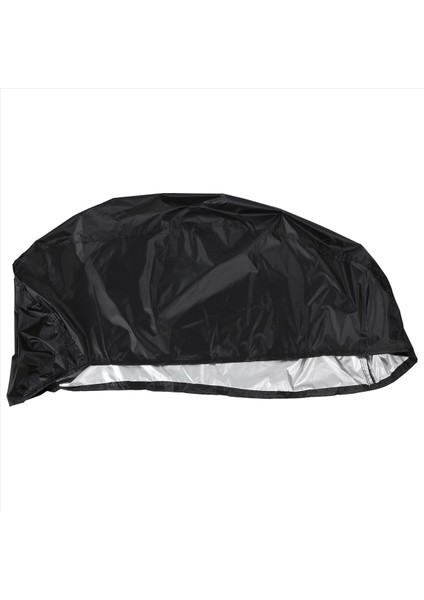 Snowmobile Kapağı Su Geçirmez Toz Izlenebilir Kızak Kapağı Anti-Üvey Kış Motosiklet Açık Siyah 145X51X48CM (Yurt Dışından)