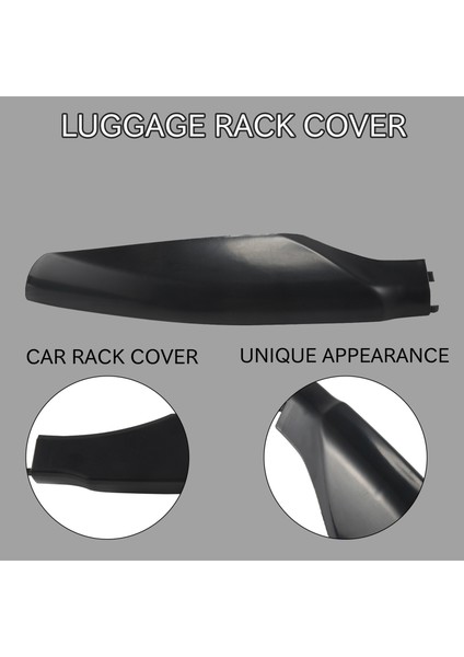 4pcs/set Siyah Abs Araba Çatı Rafı Kapak Ray Ucu Kabuk Toyota Prado FJ150 2010-2019 Için Koruma (Yurt Dışından) indirimleri