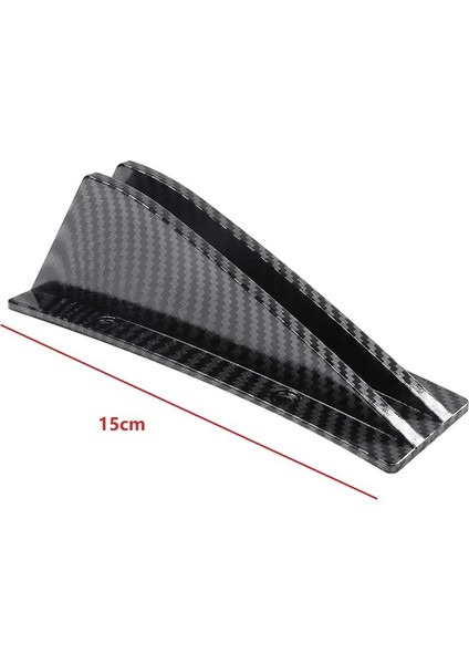 Evrensel 4pcs/set Araç Arka Tampon Difüzör Spoiler Abs Abs Catolisyon Önleme Arka Tampon Dudak Difüzör A (Yurt Dışından) modelleri