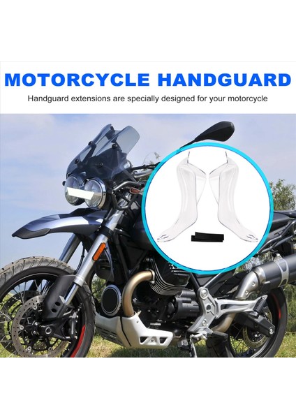 Motosiklet Aksesuarları Handguard Uzantıları Moto Guzzi V85TT V 85 Tt 2019-2023 Şeffaf Için El Koruma Ön Cam (Yurt Dışından) fırsatları