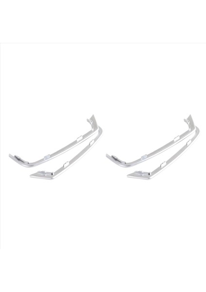 F10 F11-BMW 5 Serisi 2011-2013 Abs Chrome Door Hoparlörler Çerçeve (Yurt Dışından)