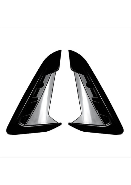 Araba Ön Taraf Çamurluk Hava Çıkış Kapağı Kaplama Bmw Için X3 G01 X4 G02 2018+ Araba Stil Havalandırma Çamurluk Parlak Siyah (Yurt Dışından)