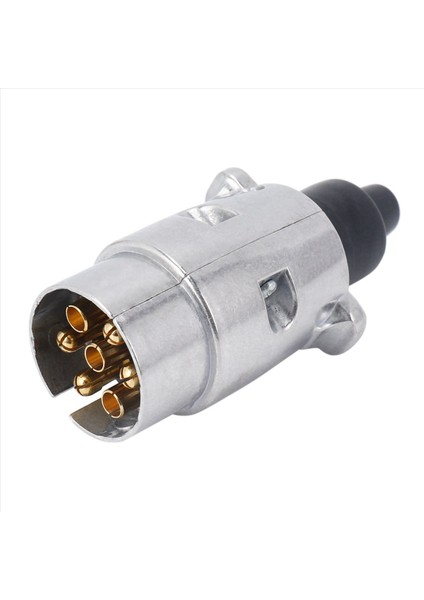 16X Römork Aksesuarları- 7 Pin Römork Fişi 12V Rv Soketleri Towbar Çekme 7pin Metal Römork Konektörleri (Yurt Dışından) fiyatları