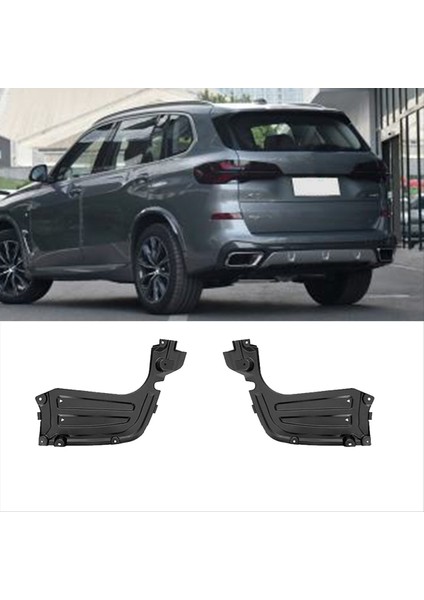 1paır Araç Arka Tampon Taban Plakası Bmw X5 G18 2022-2024 51127931249 51127931250 Şasi Alt Plakası Için (Yurt Dışından) fiyatları