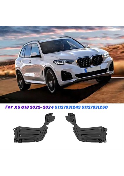 1paır Araç Arka Tampon Taban Plakası Bmw X5 G18 2022-2024 51127931249 51127931250 Şasi Alt Plakası Için (Yurt Dışından) fırsatları