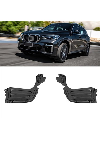 1paır Araç Arka Tampon Taban Plakası Bmw X5 G18 2022-2024 51127931249 51127931250 Şasi Alt Plakası Için (Yurt Dışından) indirimleri