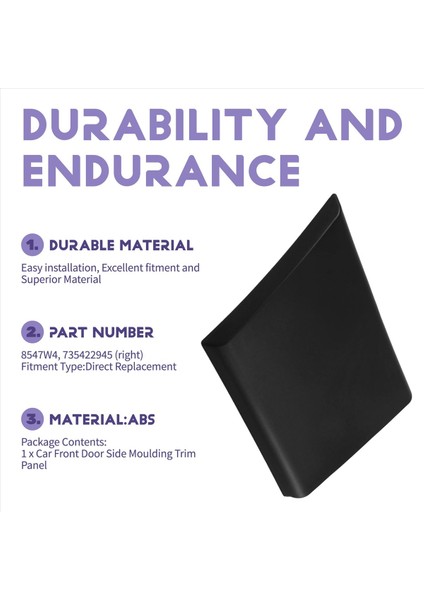 Fiat Ducato Peugeot Boxer 2006+ Için Araba Ön Kapı Tarafı Kalıplama Trim Paneli 8547W4 (Yurt Dışından) indirimleri