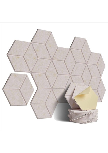 72 Ses Izolasyonu ve Akustik Için Akustik Köpük Kendi Yapışkan Ses Geçirmez Paneller (Sığ Deve) (Yurt Dışından) fiyatları