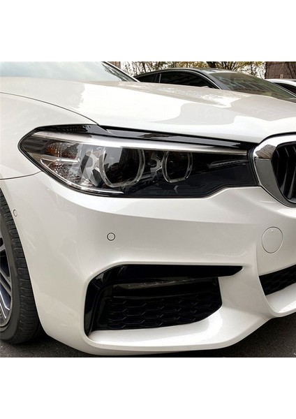 Araba Farlar Kaş Göz Kapakları 5 Serisi G30 525I 530I 2017-2021 Araba Çıkartmaları Trim Dekorasyon B (Yurt Dışından) modelleri