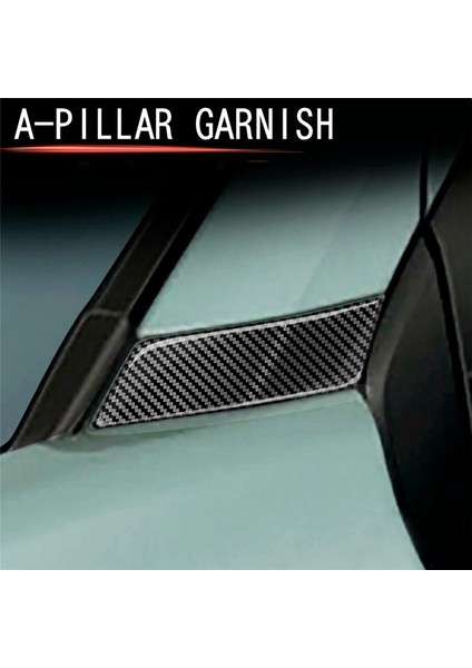 Karbon Fiber Dış Pillar Ön Yan Pencere Paneli Kapak Toyota Sienta Için Garnitür 10 Serisi 2022 2023 (Yurt Dışından) fırsatları