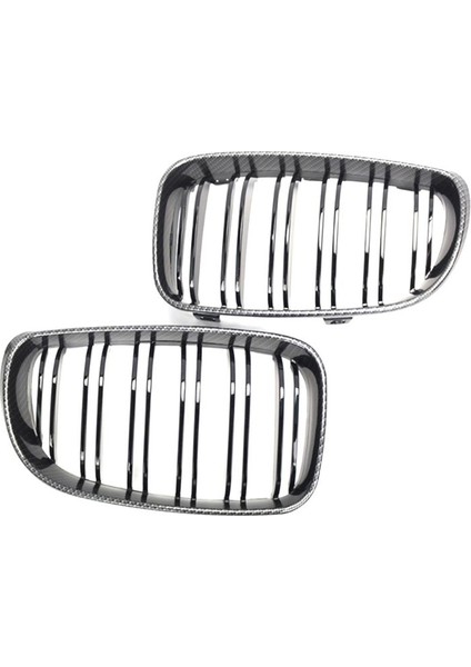 1 Çift Ön Böbrek Izgarası Bmw E87 Karbon Fiber Çift Çizgi Sol Sağ Ön Izgaralar Çerçeve Döşeme (Yurt Dışından) fiyatları