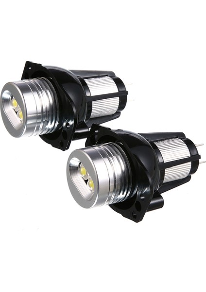 2x LED Angel Göz Halo Halka Işaretçisi Ampul Bmw E90 E91 &amp 2x Araba Angel Göz Sisi Xenon Beyaz LED Ampul (Yurt Dışından) modelleri