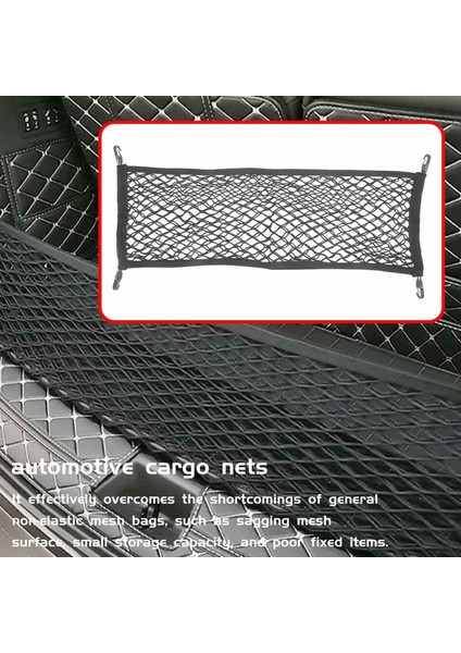 Çift Katmanlı Elastik Otomobil Arka Kargo Net Suv Araba Gövdesi Ağ Organizatörü Otomotiv Kargo Ağları (Yurt Dışından) fırsatları