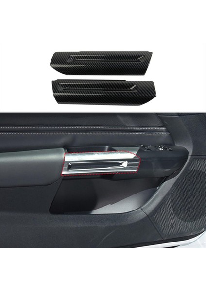Araba Iç Kapı Kolu Kapak Ford Mustang Için Dekorasyon Döşeme 2024 Iç Aksesuarlar Karbon Fiber (Yurt Dışından) fiyatları