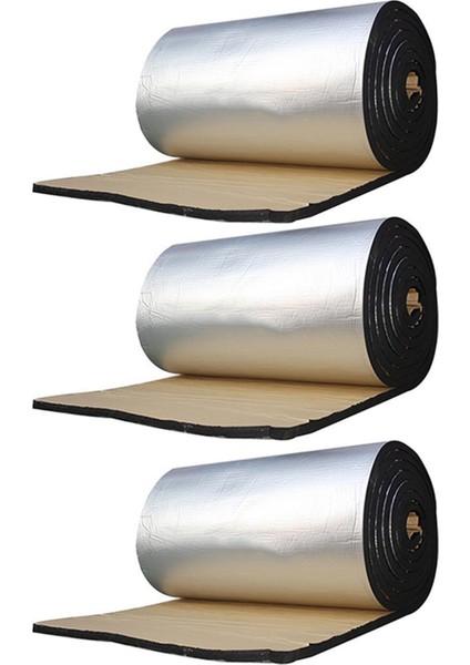 3pcs 50X200CM Ses Deadener Araba Yalıtım Bloack Isı ve Ses Termal Düzeltme Pedi Otomobiller Için Otomatik Parçalar (Yurt Dışından)