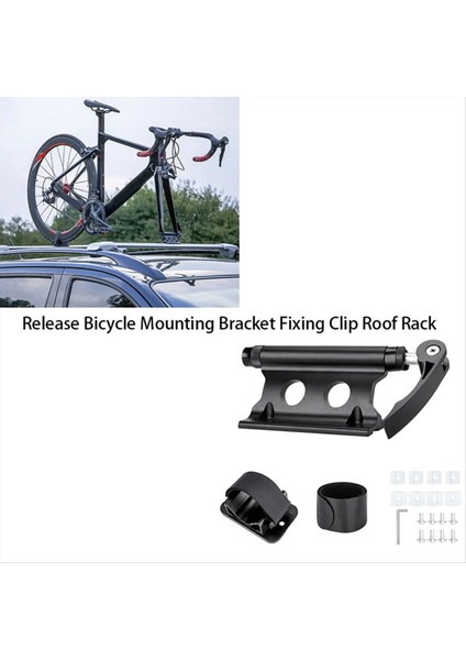 Araba Bisiklet Raf Yol Bisiklet Mtb Çatı Rafı Hızlı Bırakma Bisiklet Montaj Braketi Sabitleme Klip Çatı Rafı Araba Rafı (Yurt Dışından) fiyatları