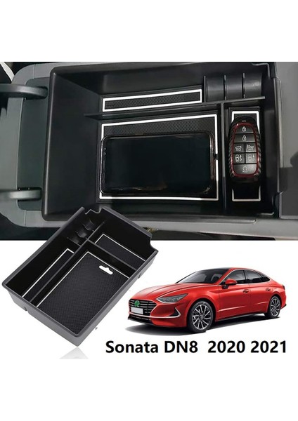 Merkez Konsol Organizatör Tepsisi Kolçak Tepsisi Ikincil Depolama Sonata Dn8 2020 2021 Siyah+Beyaz Için Tepsisi Ekleme Tepsisi (Yurt Dışından) fiyatları