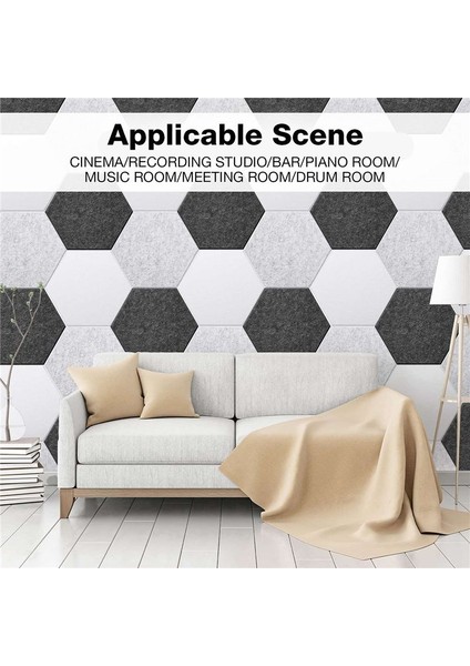 18 Pcs Acoust Yalıtım Paneli Ses Yalıtım ve Akustik Için Akustik Ses Geçirmez Paneller Emici Ses Emiyor (Yurt Dışından) fırsatları