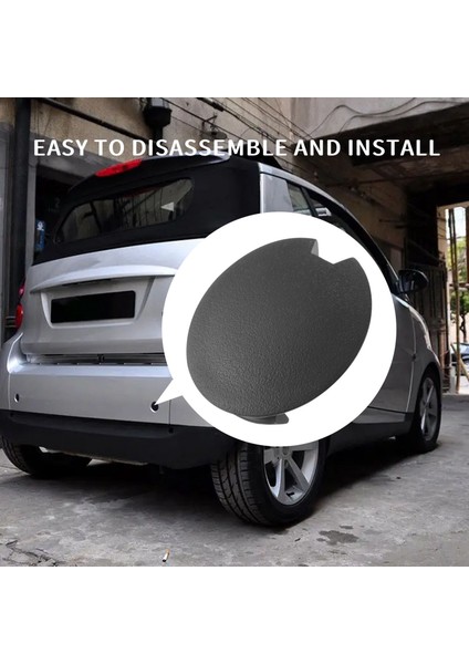 Araba Ön Tampon Tow Hook Göz Kuplör Römork Kapak Kapağı Fiş 4518850122 C22A Akıllı Fortwo 2007- 2013 2014 2015 (Yurt Dışından) modelleri