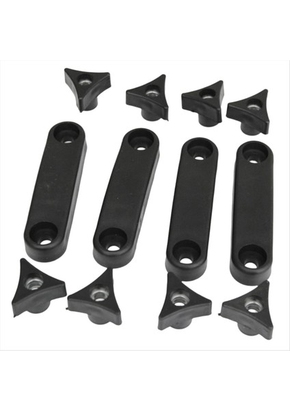 Araç Çatı Rafı Toka U-Cıvata Kelepçeleri Montaj Takma Kiti Evrensel Bagaj Çerçevesi Sabitleme Klipsi (Yurt Dışından) modelleri