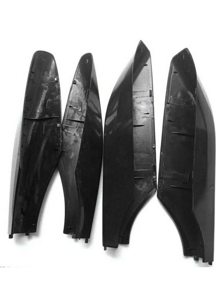 Çatı Rafı Ray Uç Kapağı 4pcs Toyota Land Cruiser Prado FJ120 2003 - 2007 2008 2009 Araç Aksesuarları Siyah (Yurt Dışından) modelleri