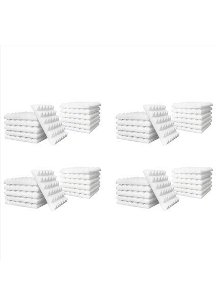 4x Akustik Paneller Stüdyo/canlı Oda Ses Geçirmez Duvar Panelleri Için Akustik Köpük Ses Geçirmez Köpük Panelleri (Yurt Dışından)