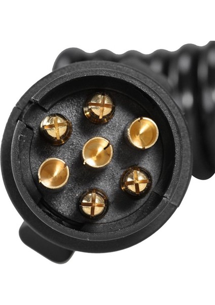 7 Pin Römork Kamyonu Işık Kartı Uzatma Kablosu Erkek Kadın Tel Fiş Soketi Uzatma Kablosu Kablo Keravan (Yurt Dışından) fırsatları