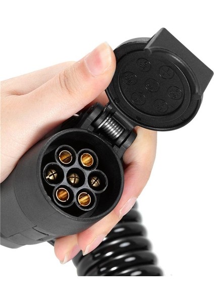 7 Pin Römork Kamyonu Işık Kartı Uzatma Kablosu Erkek Kadın Tel Fiş Soketi Uzatma Kablosu Kablo Keravan (Yurt Dışından) indirimleri