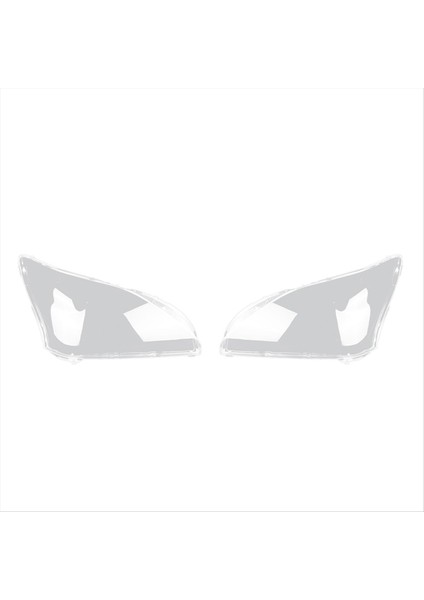 1paır Araş Far Lens Kapak Kafa Işığı Lamba Gülten Lens Lens Lexus Rx RX300 2003-2008 (Yurt Dışından)