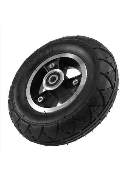 200X50 Elektrikli Scooter Katı Tekerlek 8 Inç Scooter Tekerlek ile Katı Lastik Alaşım Göbek Arabası Tekerleği (Yurt Dışından) fiyatları