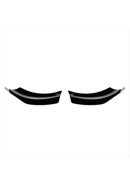 Mercedes-Benz V-Serisi W447 V260 Amg Hat Ön Tampon Dudak Açısı Difüzör Ayırtıcı Spoiler Koruyucu Parlak Siyah (Yurt Dışından) indirimleri