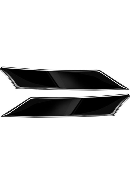 Parlak Siyah Dış Pillar Ön Yan Pencere Paneli Kapak Toyota Sienta Için Garnitür 10 Serisi 2022 2023 (Yurt Dışından)