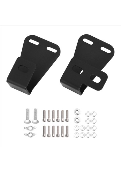 Jeep Wrangler Için Asansör Kriko Monte Monte Montaj Başlık Braketi Jack 1944-1986 / Yj 1987-1995 / Tj 1997-2006 (Çift Siyah) (Yurt Dışından) modelleri