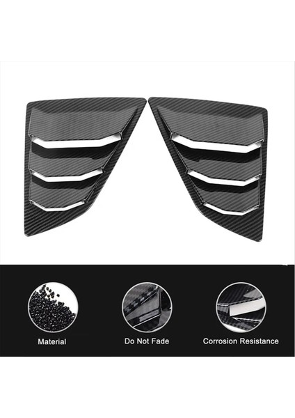 Abs Karbon Fiber Araç Arka Yan Pencere Deklanşör Nissan 370Z Z34 2009-2020 Için (Yurt Dışından) indirimleri