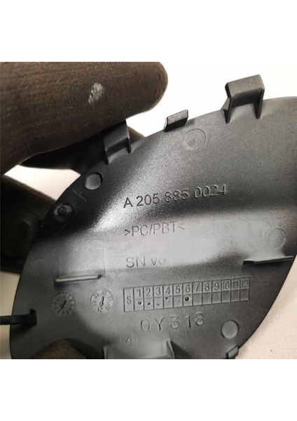 Mercedes-Benz C-Class W205 S205 C205 2015 2016 2017 2018 2019 2020 Koruma Plakası Için Araba Ön Tampon Römork Kapağı (Yurt Dışından) fırsatları