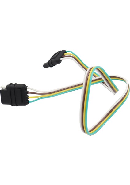 Araba Tayli Mali Güç Kablosu 4 Pimli Amerikan Römorku Kablo Demeti 4hole Sae Adaptör Römork Kablo Römorku Işık Adaptör Konnektörü (Yurt Dışından) modelleri