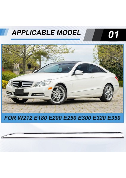 Mercedes-Benz Için Fender Trim Chrome Şeritleri W212 E180 E200 E250 E300 E320 E350 2126903362 (Yurt Dışından) fırsatları