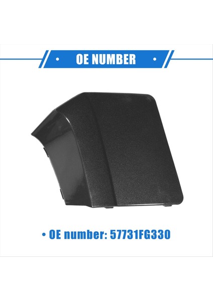 Subaru Impreza Için Ön Tampon Çekme Kanca Kapağı Kapağı 57731FG330 Wrx 2012-2014 Wrx Stı 2013-2014 Koyu Gri (Yurt Dışından) indirimleri