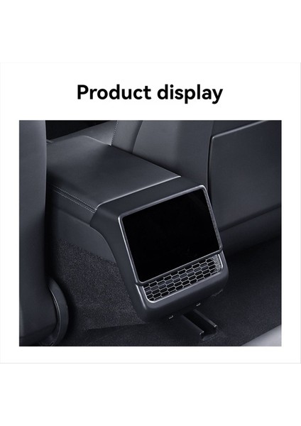 Tesla Model 3/y Abs Siyah Iç Aksesuarlar Arka Hava Çıkış Trim Protector Model 3 Yayla Dekor Parçaları Lhd (Yurt Dışından) modelleri