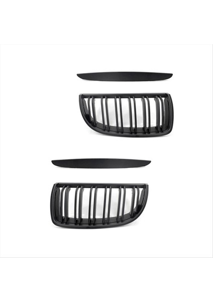 Ön Izgara Çift Çabuk Bmw 3 Serisi E90 E91 2005-2008 51137120008 51137120007 Mat Siyah (Yurt Dışından) fırsatları