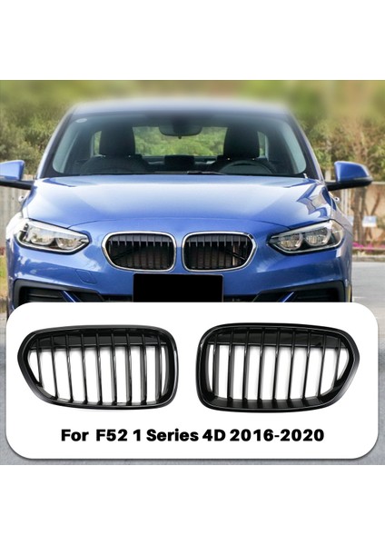 Bmw F52 1 Serisi 4d 2016-2020 Için 1set Parlak Siyah Ön Böbrek Grille Tampon Grille Izgara (Yurt Dışından) indirimleri