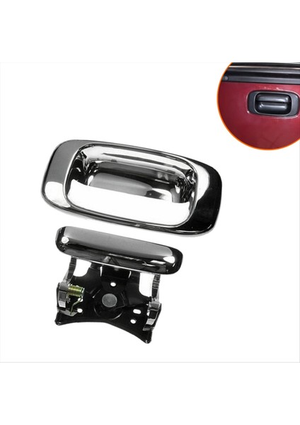 Chroem Arka Bagaj Kapağı Koyu Çerçevesi Chevy Silverado Gmc Sierra Için Set Seti 1999-2006 15997911 15228539 15228541 15228540 (Yurt Dışından) indirimleri