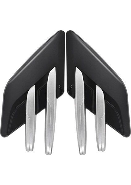 Araba Yan Hava Alım Kaputu Havalandırma Dekorasyon Araç Yan Havalandırma Hood Araba Kişilik Modifikasyonu Dış Dekorasyon Evrensel A (Yurt Dışından)