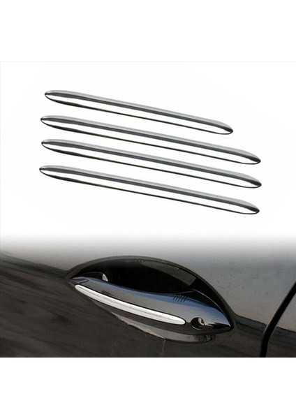 8pcs Krom Paslanmaz Çelik Dış Kapı Tutam Kalıp Trim Kapak Dış Kapılar Bmw 5 Serisi F10 F18 Için Kapak Kapağı (Yurt Dışından) modelleri